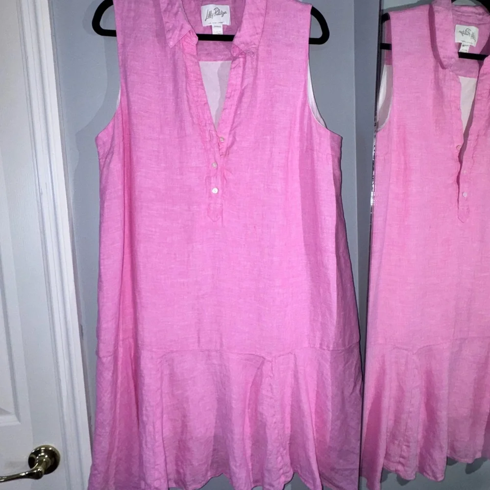 Lilly Pulitzer Pink Sleeveless Mini Dress - Picture 5 of 8